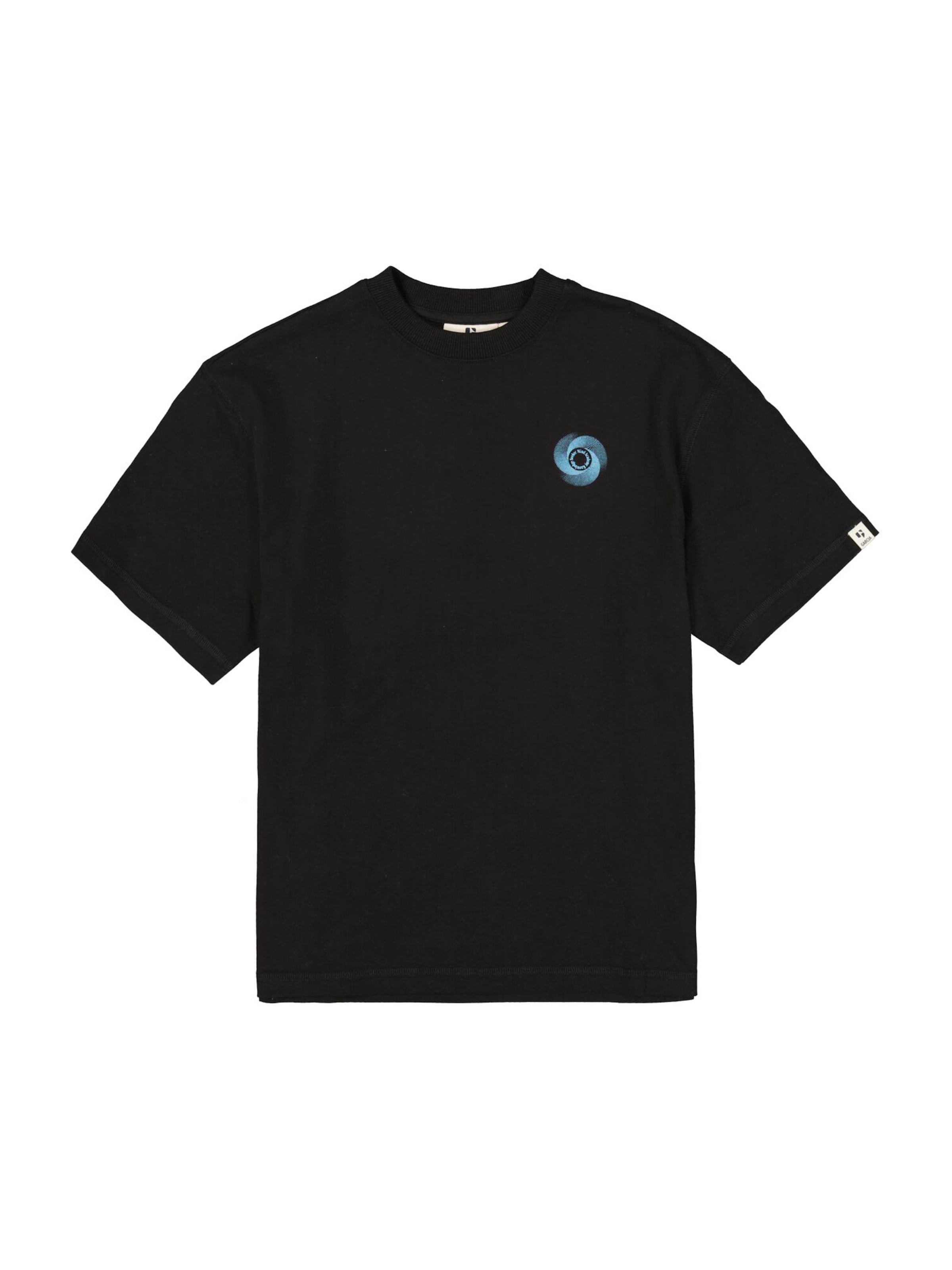 GARCIA Shirt in Zwart: voorkant