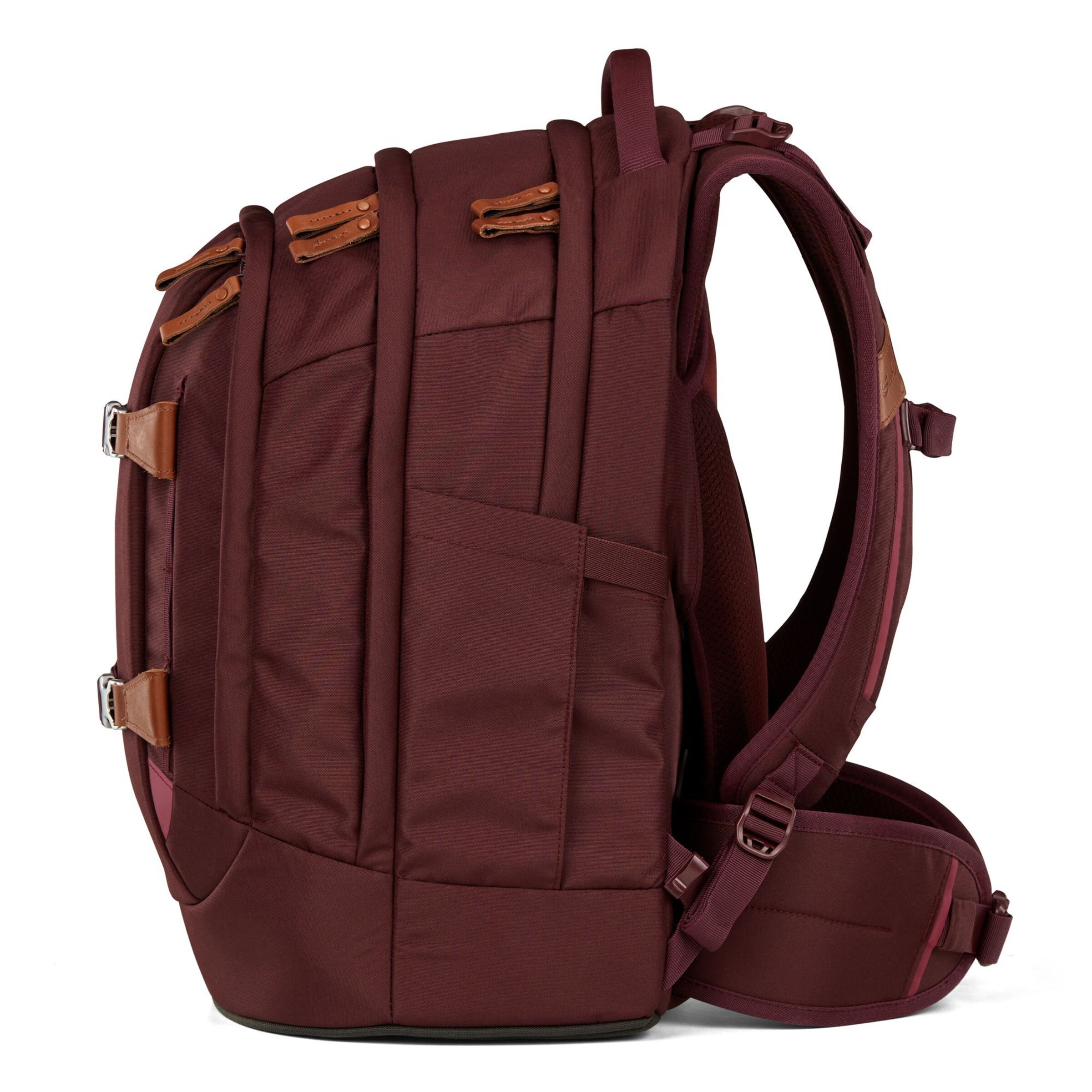 Satch Backpack in Red