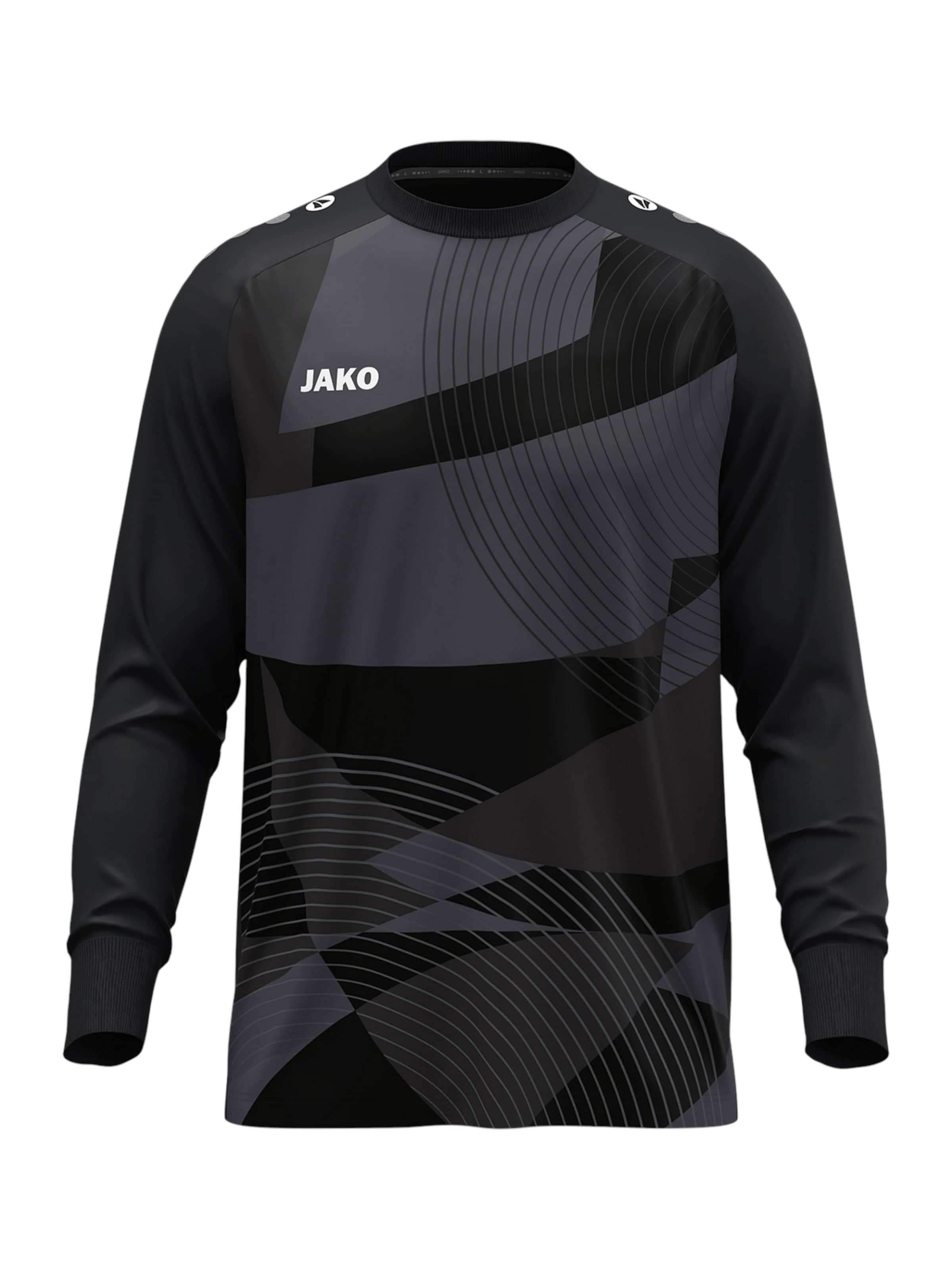 JAKO Trikot in Schwarz: Vorderseite