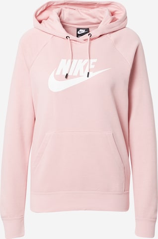 Nike Sportswear Sweatshirt in Roze: voorkant