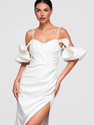 Ombre Abendkleid‌‌‌‌‌‌‌ in Beige