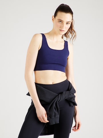 Bustier Soutien-gorge de sport Champion Authentic Athletic Apparel en bleu : devant