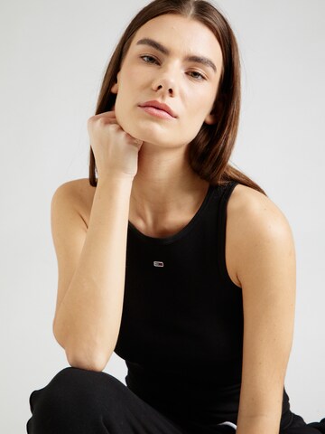 Tommy Jeans - Top 'Essential' em preto