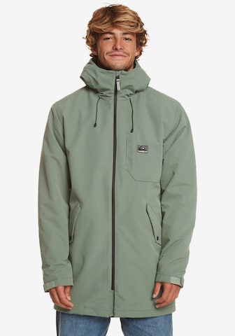 QUIKSILVER Outdoor jacket 'New Skyward' in Grey: front