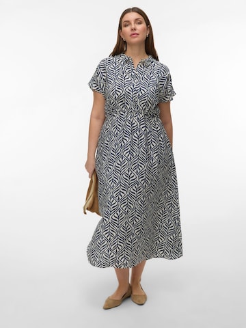 Vero Moda Curve Blusekjole 'VMCJosie' i hvid: forside