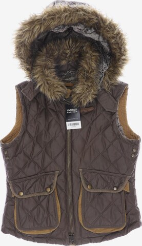 Superdry Vest in S in Brown: front