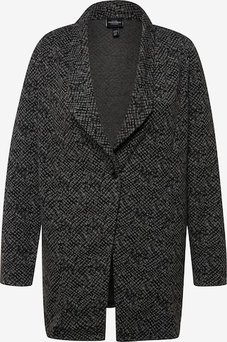 Ulla Popken Knit Cardigan in Grey: front