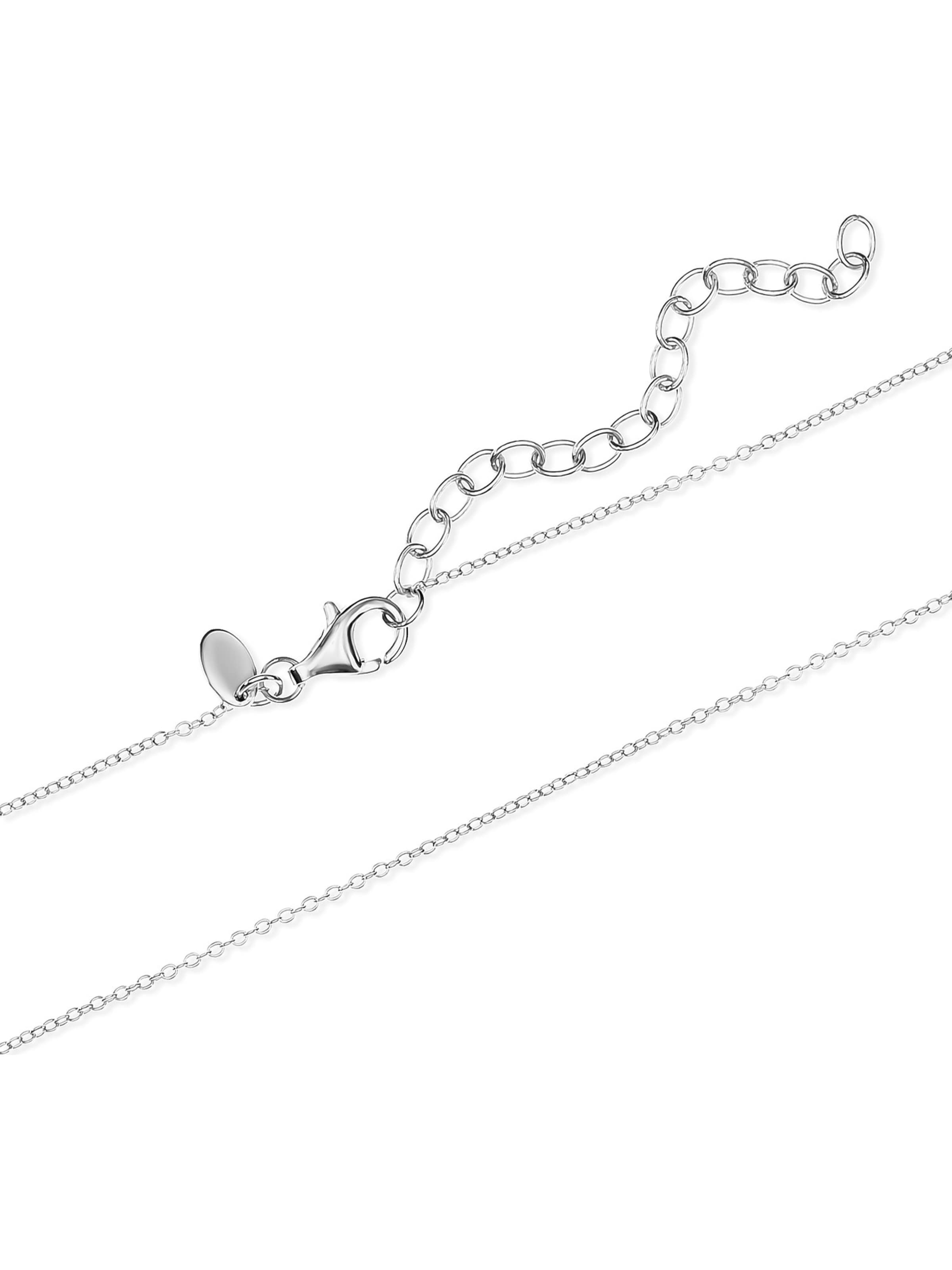 FAVS Kette '14 Zirkonia' in Silber