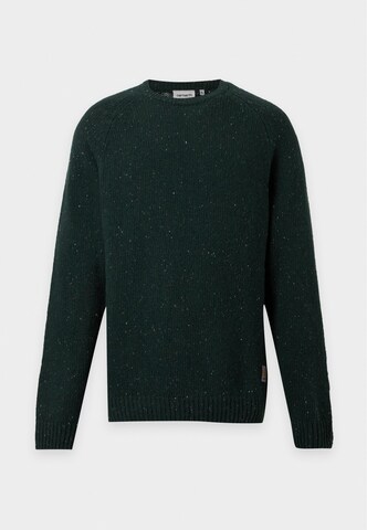 Carhartt WIP Sweter 'Anglistic' w kolorze zielony: przód