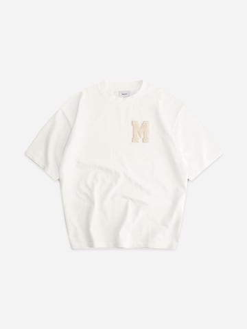 Mansour Shirt 'M Patch T-shirt' in Weiß