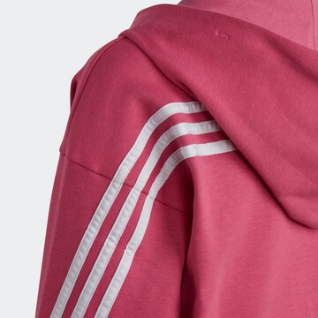 ADIDAS SPORTSWEAR Αθλητική ζακέτα φούτερ 'Future Icons 3-Stripes ' σε ροζ