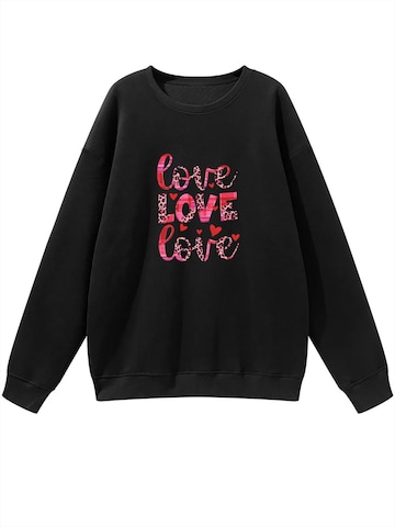 GORHEY Sweatshirt‌ in Schwarz: Vorderseite