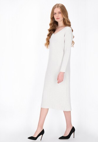 Robes en maille DreiMaster Klassik en blanc