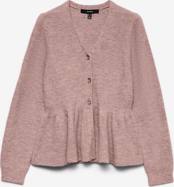 Cardigan 'EIKA' VERO MODA en rouge : devant