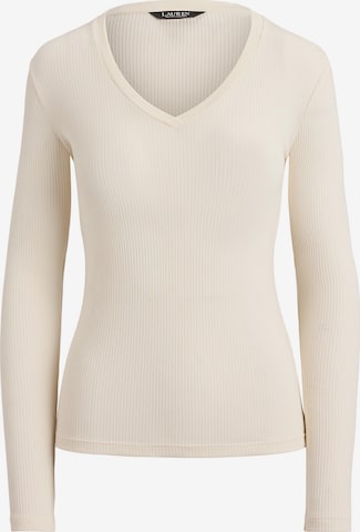 Lauren Ralph Lauren - Camiseta en beige: frente