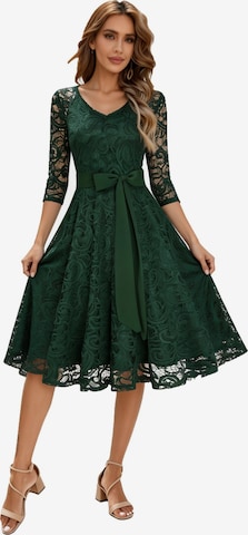 KoJooin Dress in Green: front