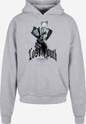 Lost Youth Sweatshirt in Grey: front