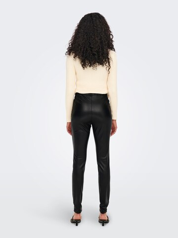 Skinny Pantaloni 'Jessie' di ONLY in nero