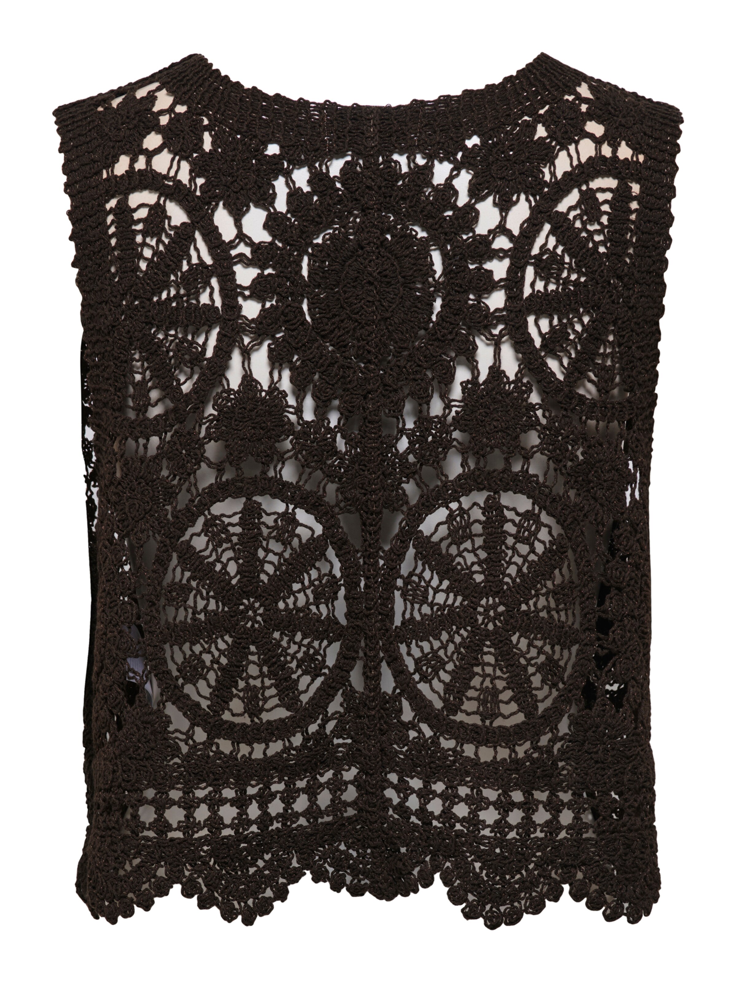 JDY Strickweste 'JDYVIC' in Braun