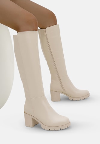 Stivale di Elara in beige