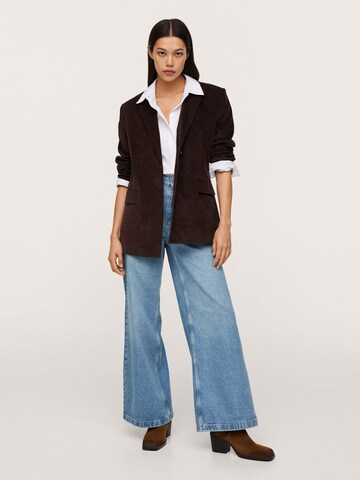 MANGO Wide leg Jeans 'Fabiola' in Blue