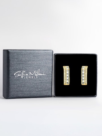 Sofia Milani Ohrringe 'Zirconia'‌‌‌‌‌‌‌‌ in Gold