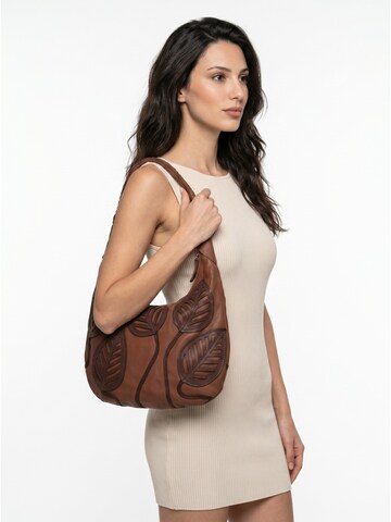 Cabas Samantha Look en marron