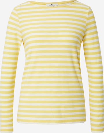 TOM TAILOR - Camiseta en amarillo: frente