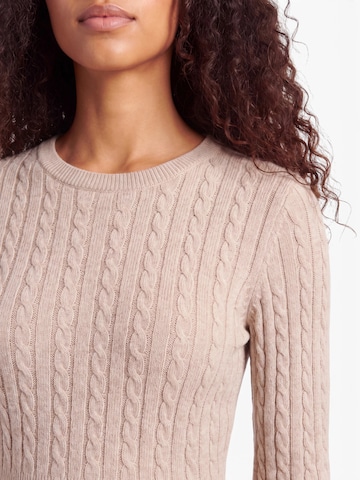 ONLY - Vestido de punto 'ONLFia' en beige