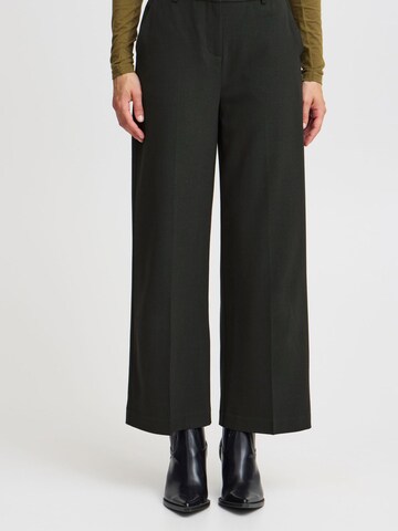 Loosefit Pantaloni chino 'Danta' di b.young in verde: frontale