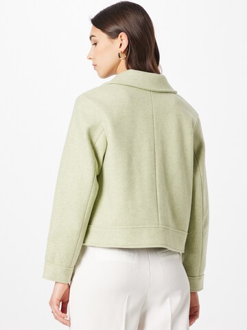 PIECES Between-Season Jacket 'GINA' in Green