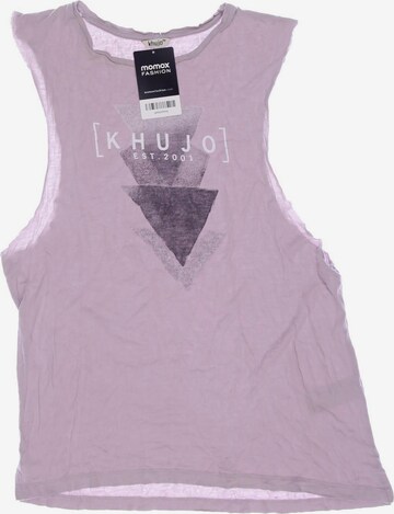 khujo Top & Shirt in S in Purple: front