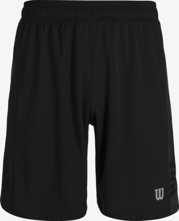 WILSON Loose fit Workout Pants in Black: front