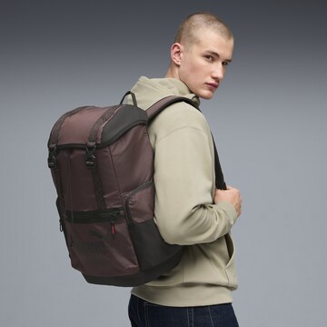 PUMA Sports Backpack 'FUTURE' in Brown: front