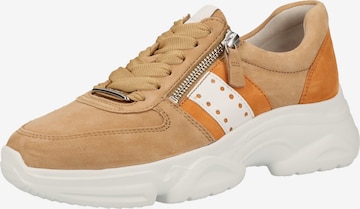 GABOR Sneakers laag in Bruin: voorkant