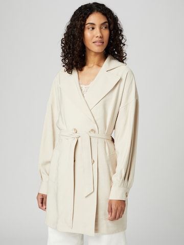 Guido Maria Kretschmer Women Between-Seasons Coat 'Luna' in Beige: front