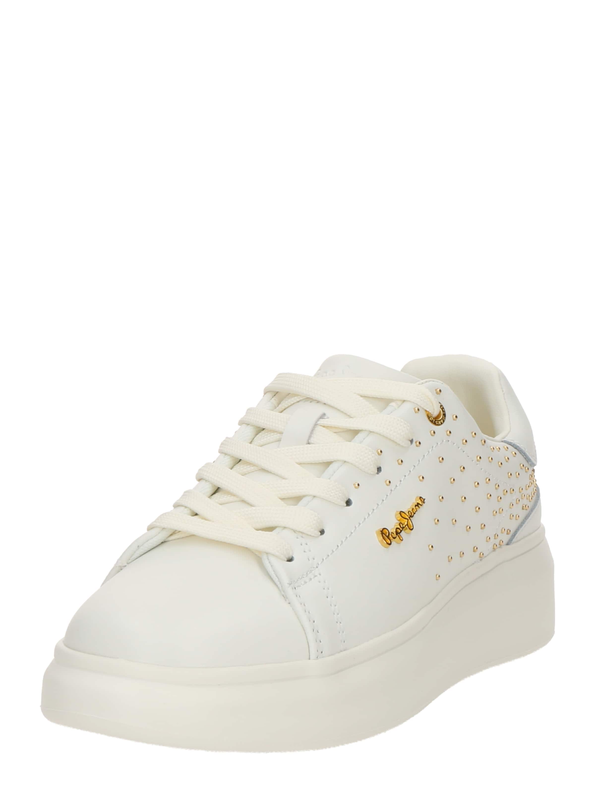 balts Pepe Jeans Zemie brīvā laika apavi 'YARA SWEET': no priekšpuses