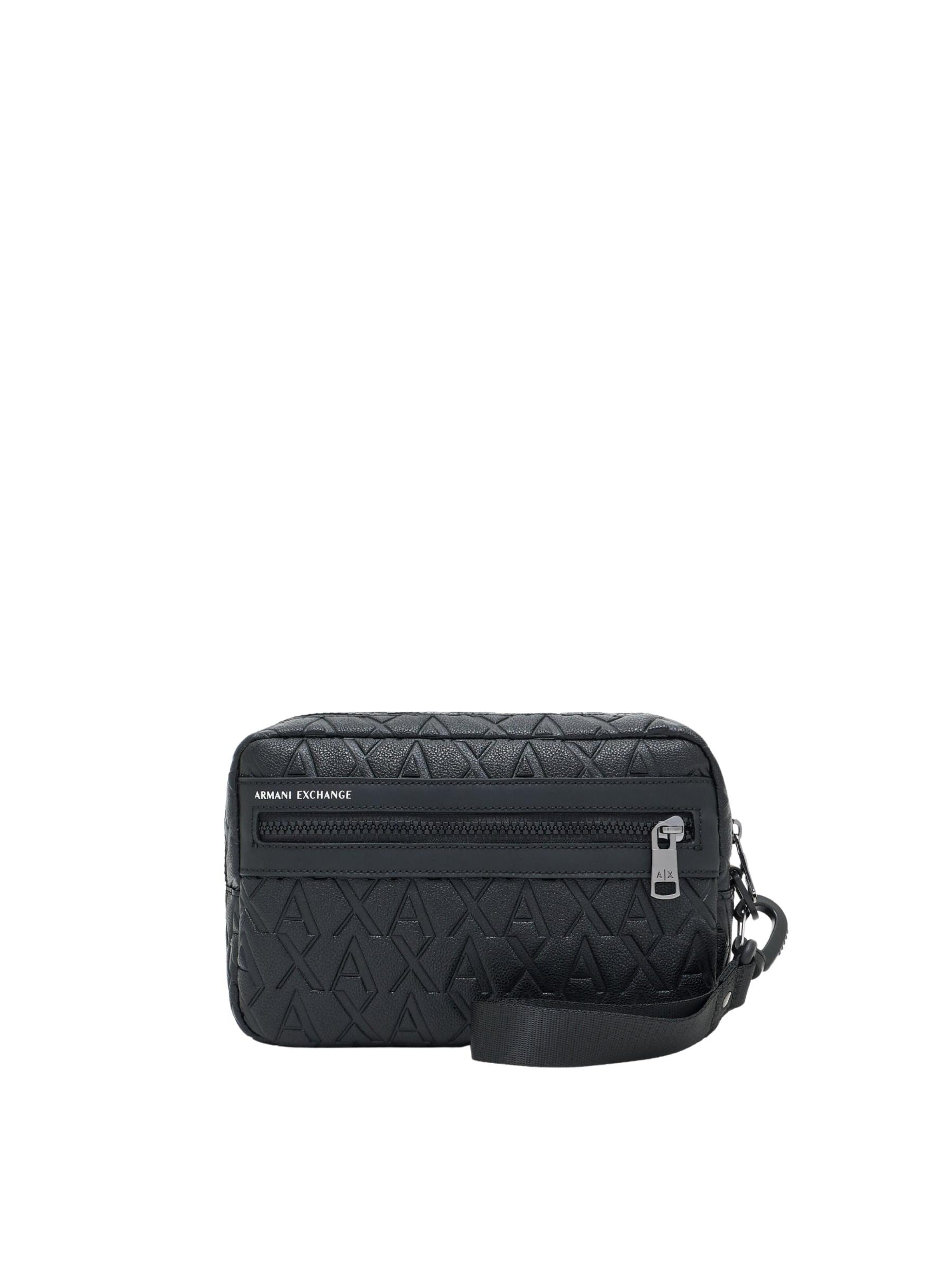 Nécessaire di ARMANI EXCHANGE in nero: frontale