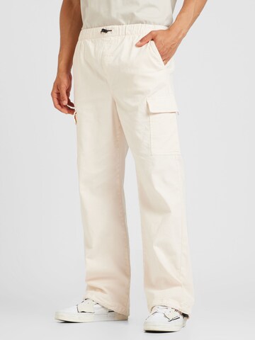 Denim Project Loosefit Hose in Weiß: Vorderseite
