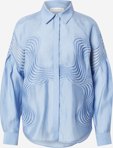 Cph Muse Блуза 'MOLLY' в синьо: отпред