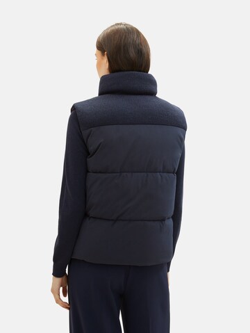 Gilet TOM TAILOR en bleu