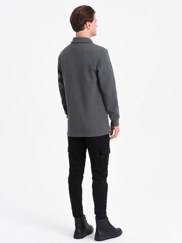 Sweat-shirt 'OM-SSNZ-0149' Ombre en gris