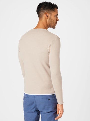 Key Largo - Ajuste regular Jersey 'Sarasota' en beige