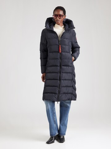 Cappotto invernale 'ZUERS' di No. 1 Como in blu: frontale