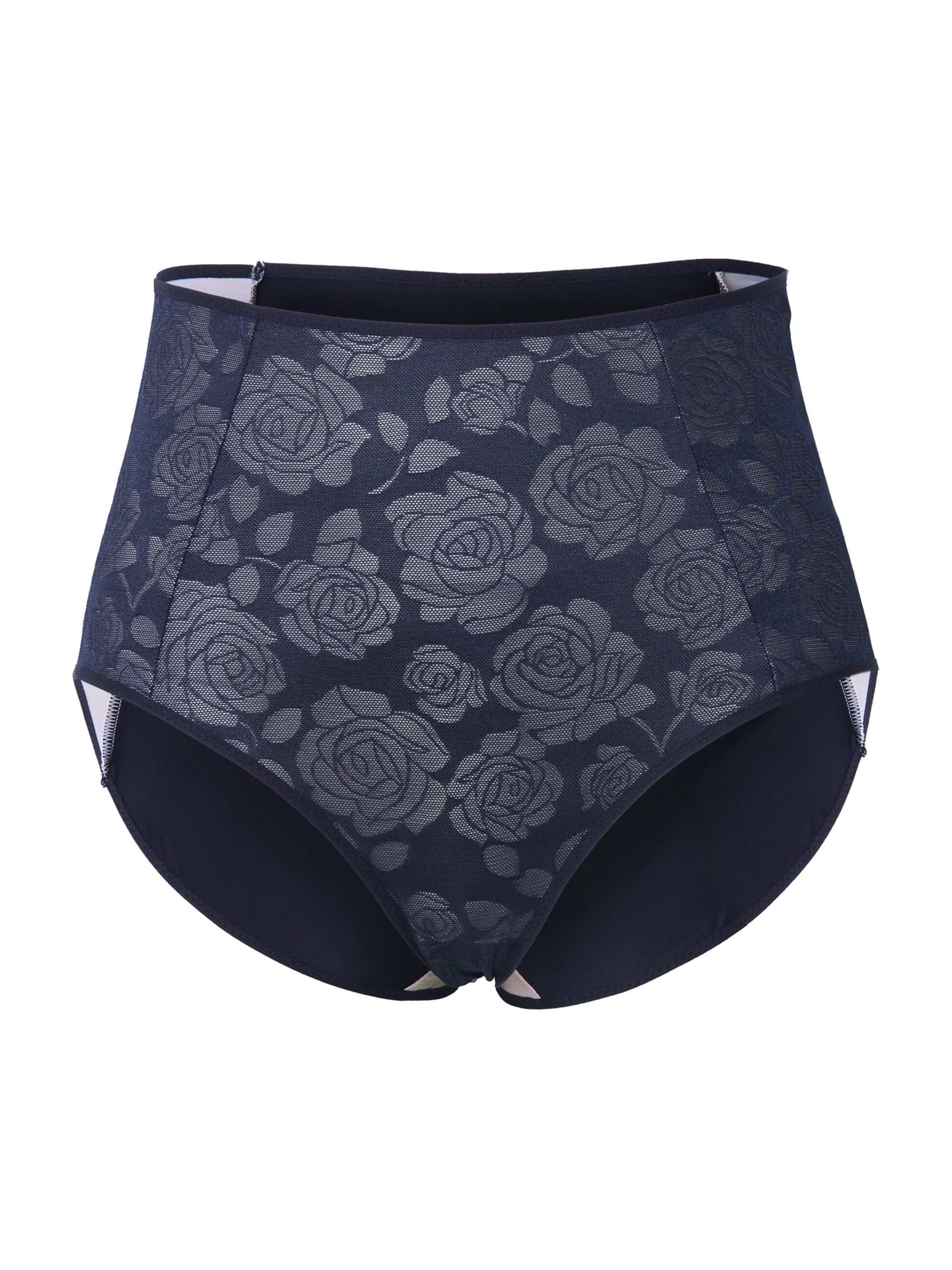 Slip di Ulla Popken in nero: frontale