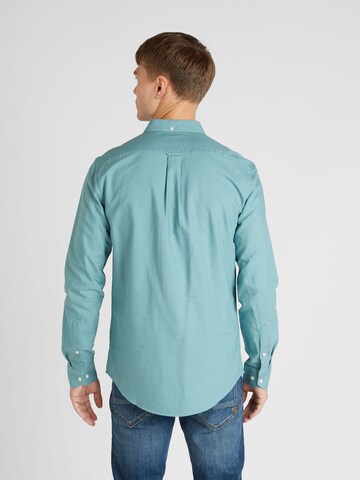 Coupe slim Chemise 'BREWER' FARAH en bleu