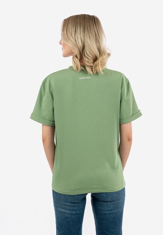Suri Frey Shirts ' SFY Freyday ' i grøn