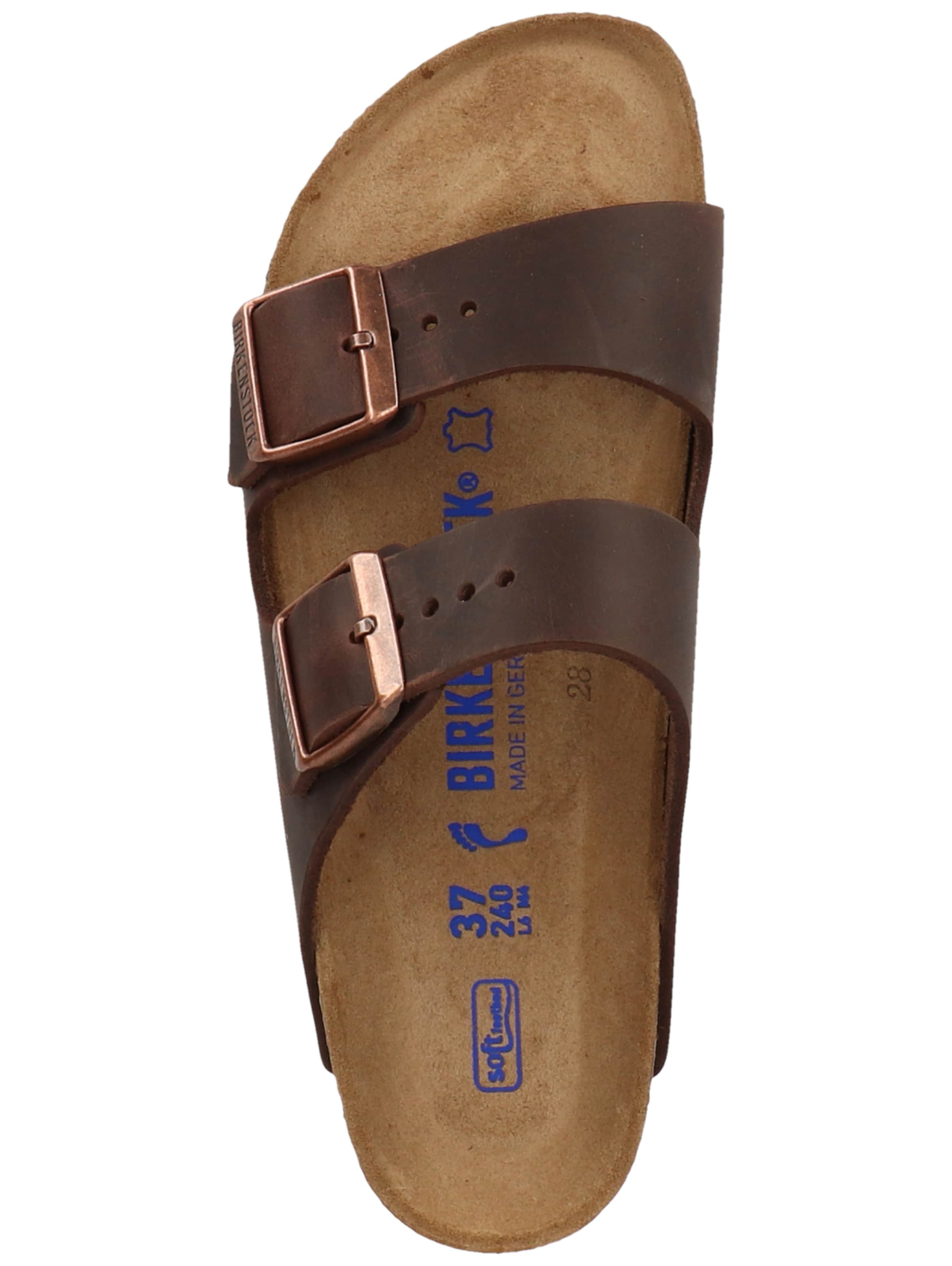 BIRKENSTOCK Pantofle 'Arizona' – hnědá