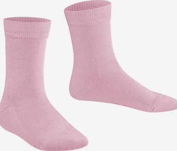 FALKE Socks 'Family' in Pink: front