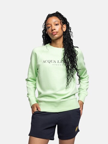 Acqua Limone Sweatshirt 'College Classic' i grön